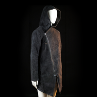 Wrap coat - Black - Size M