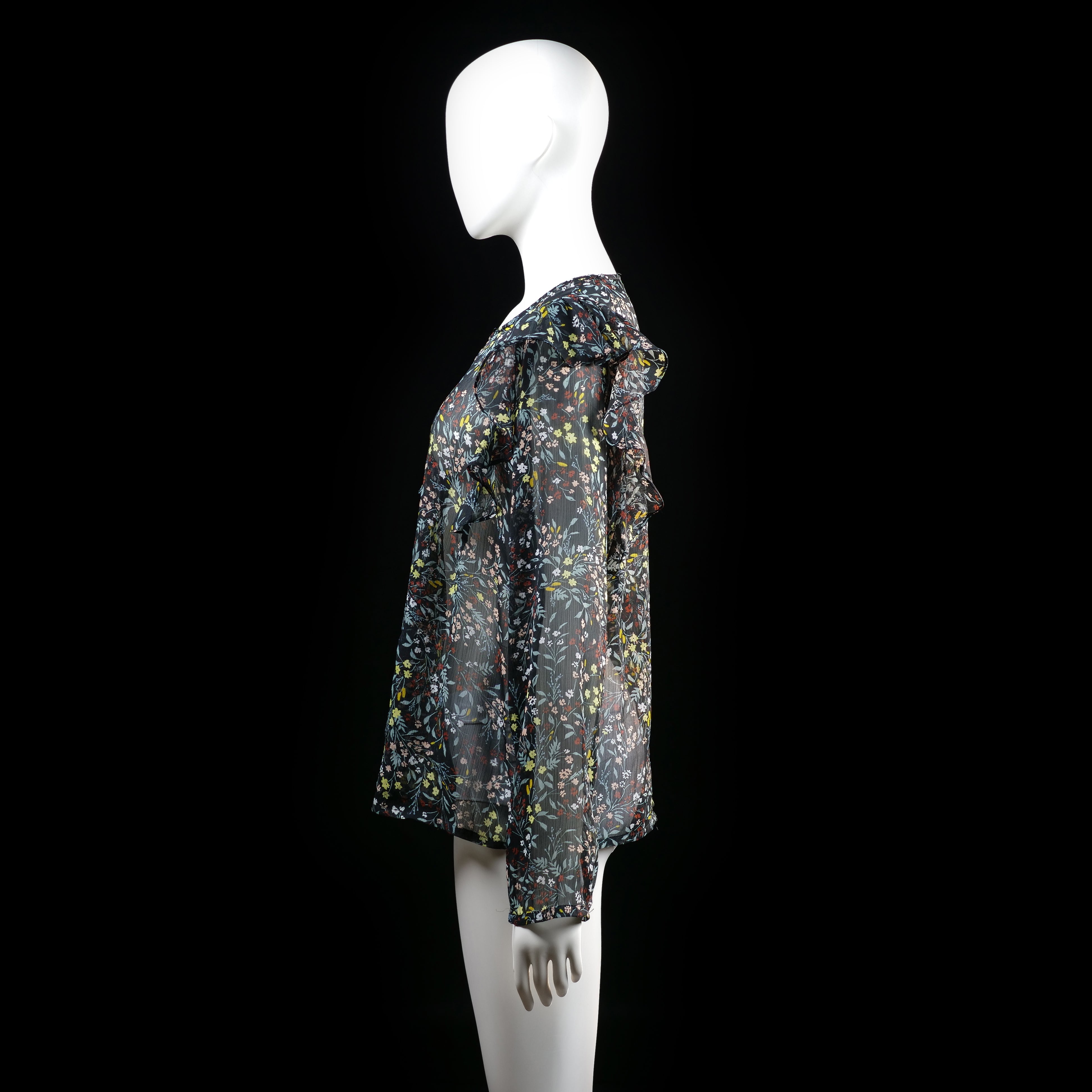 Blouse - Multicolored - Size XL