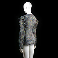 Blouse - Multicolored - Size XL