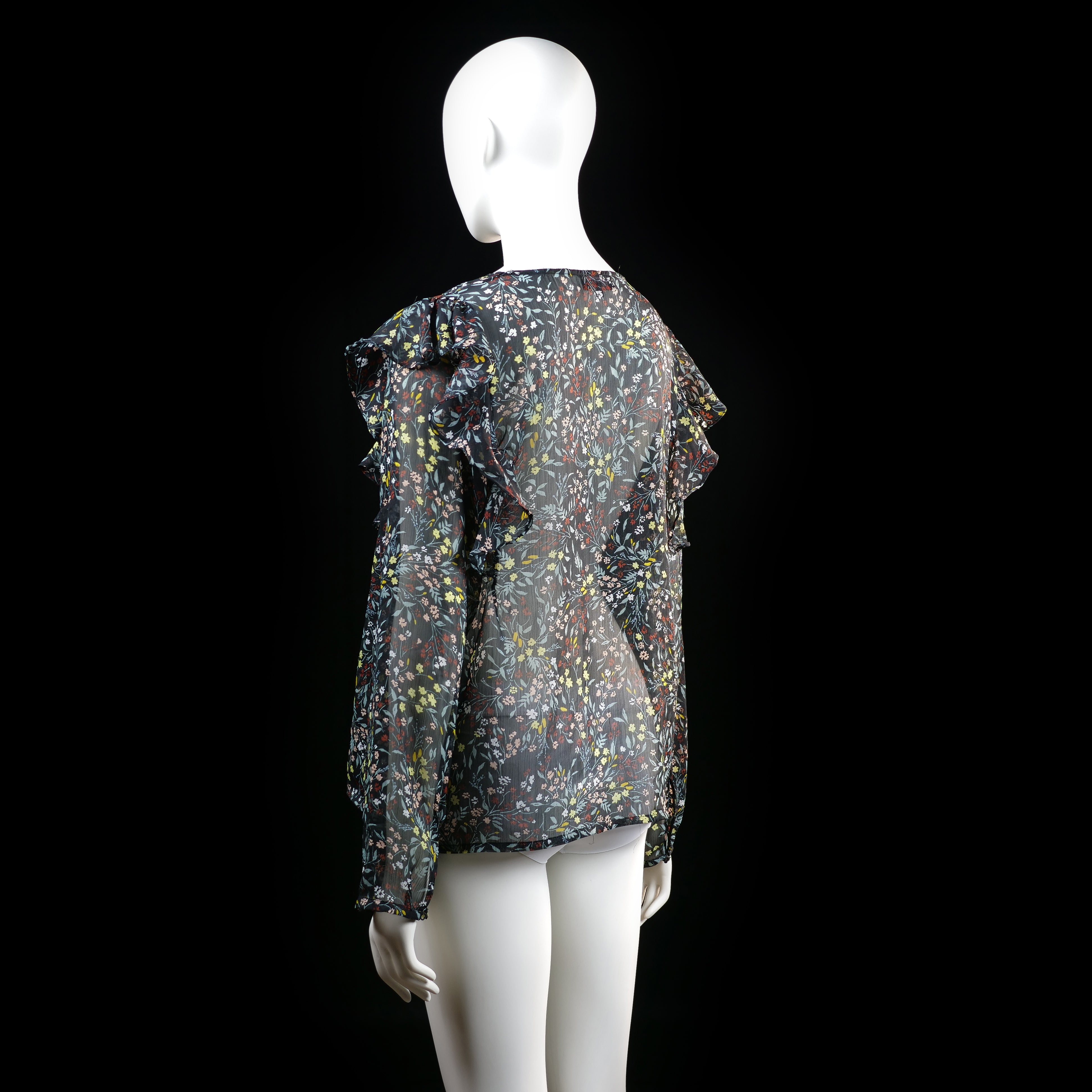 Blouse - Multicolored - Size XL