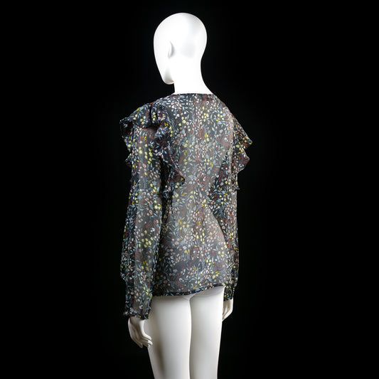 Blouse - Multicolored - Size XL