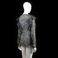 Blouse - Multicolored - Size XL