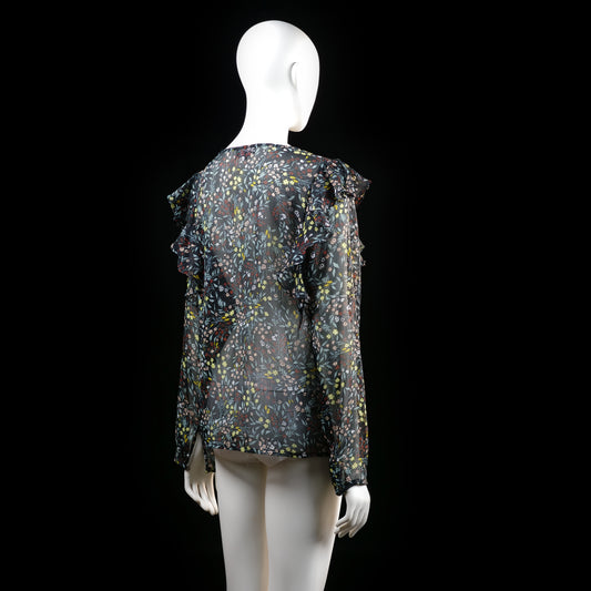 Blouse - Multicolored - Size XL
