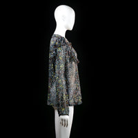 Blouse - Multicolored - Size XL