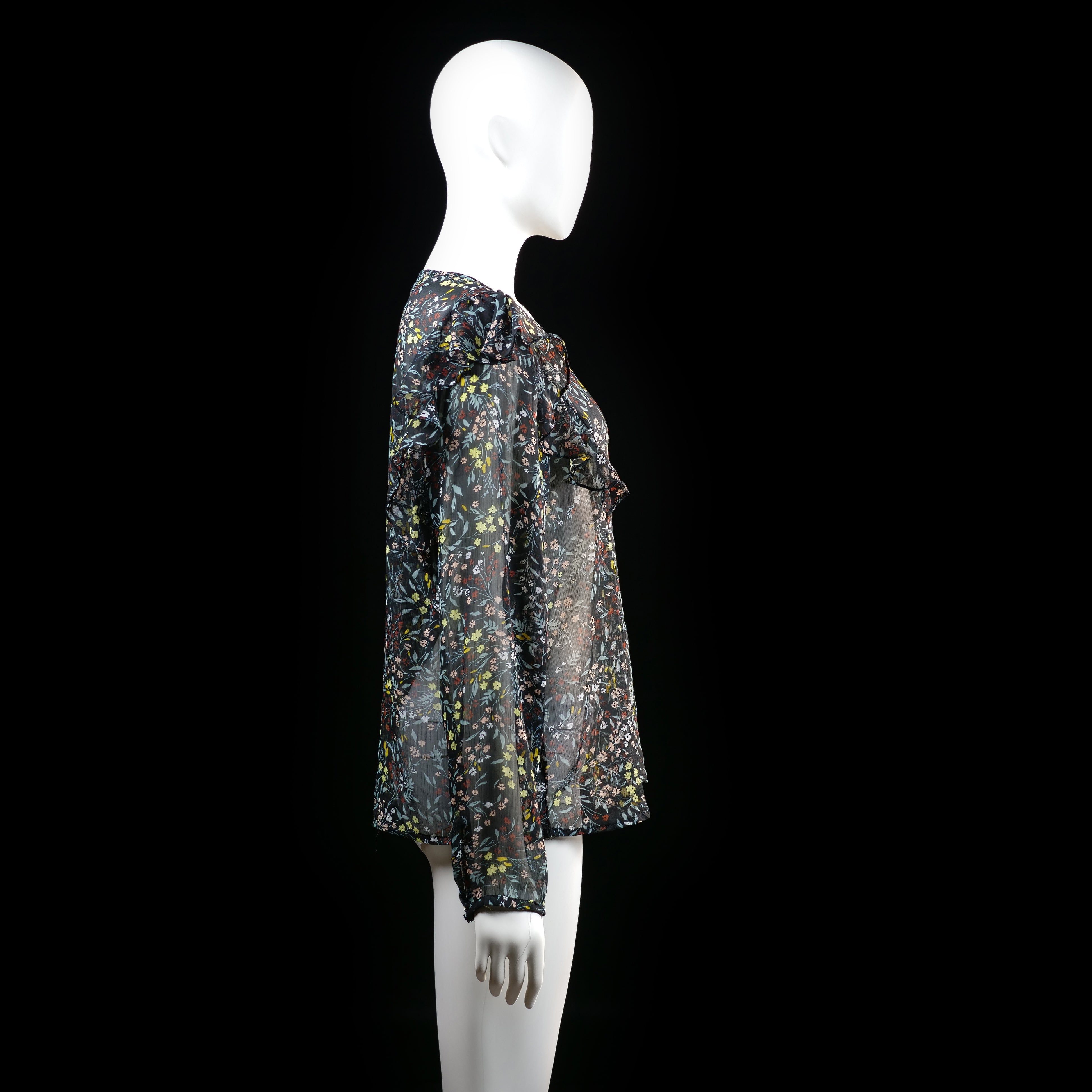 Blouse - Multicolored - Size XL