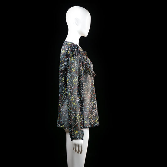 Blouse - Multicolored - Size XL