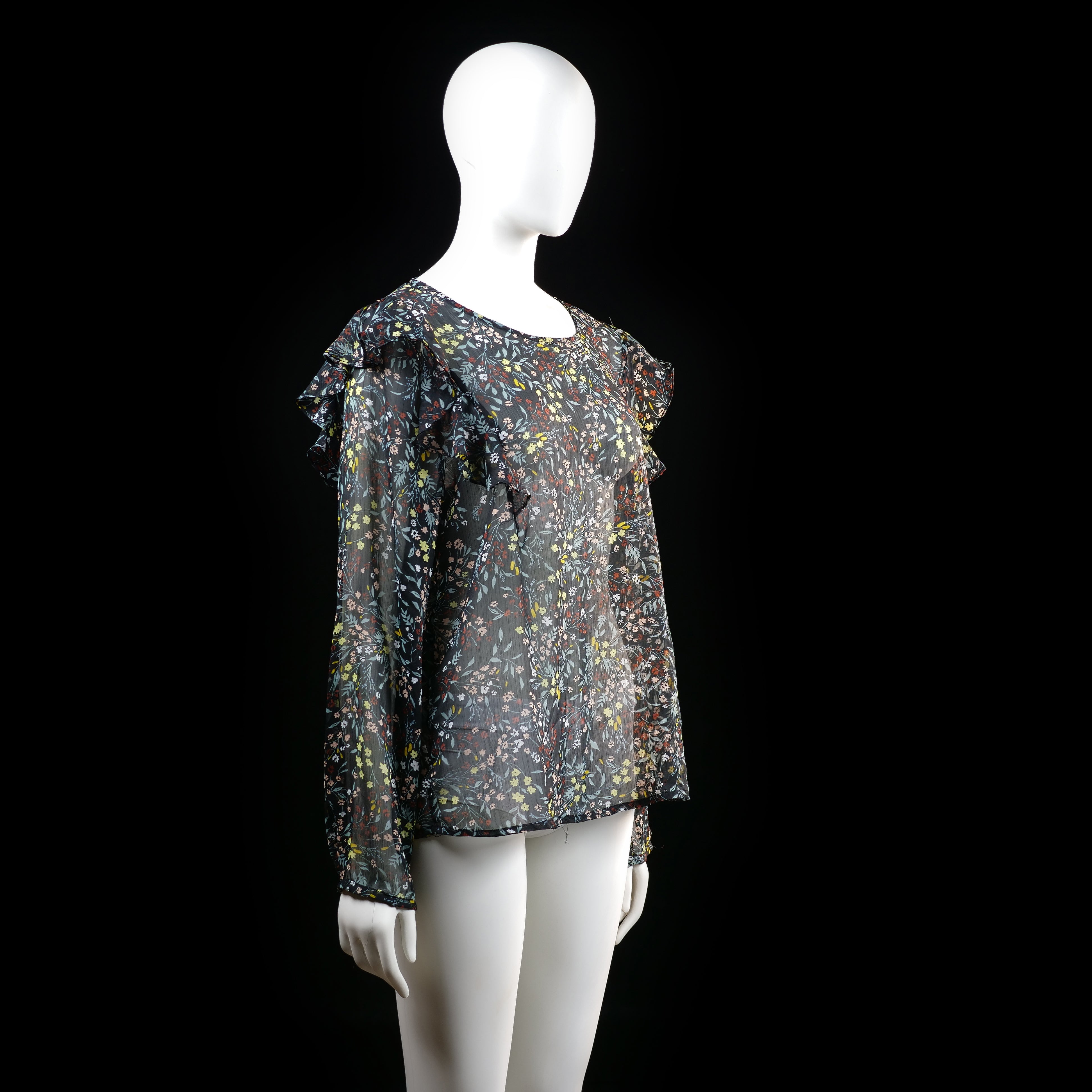 Blouse - Multicolored - Size XL