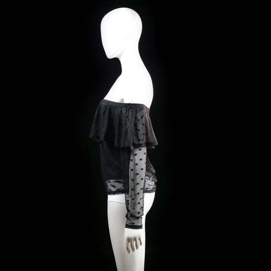 Blouse - Black - Size L