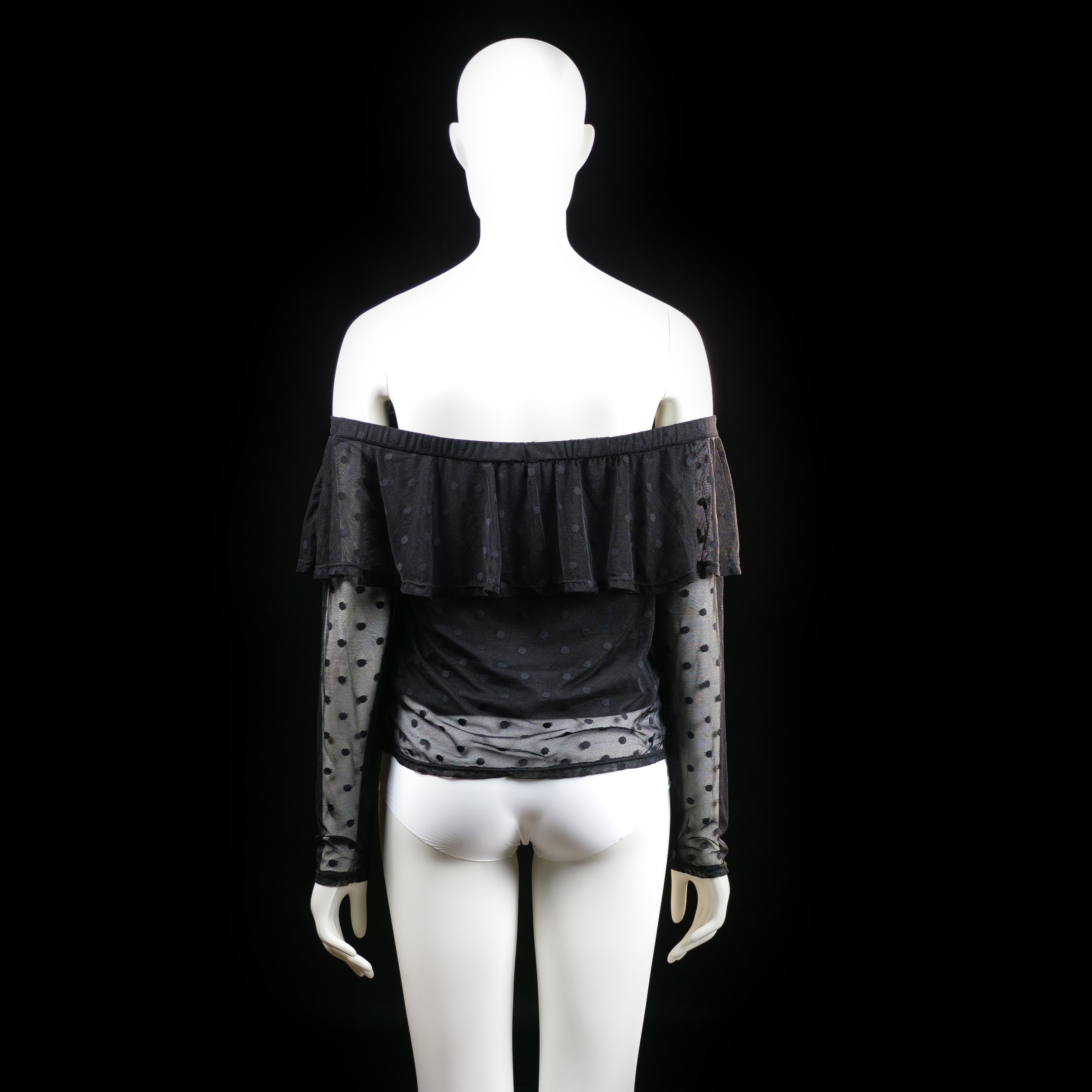 Blouse - Black - Size L