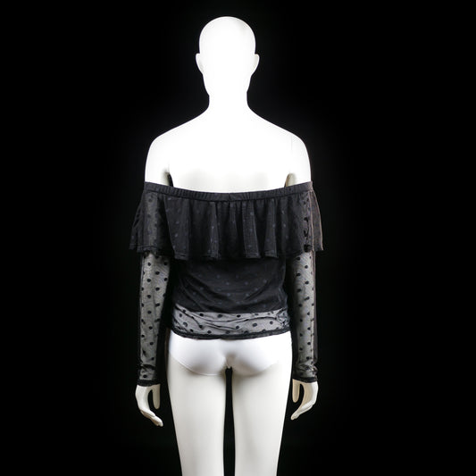 Blouse - Black - Size L
