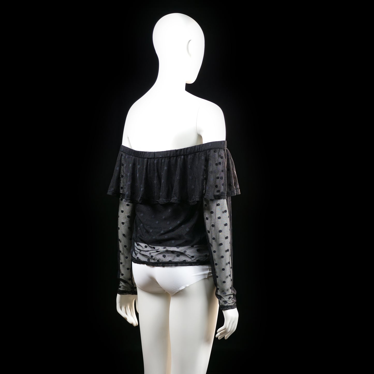 Blouse - Black - Size L