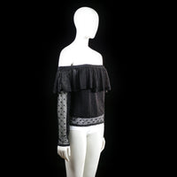 Blouse - Black - Size L