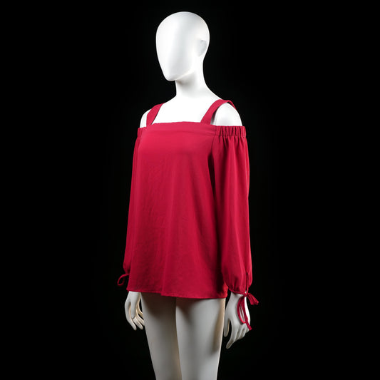 Blouse - Red - Size 38