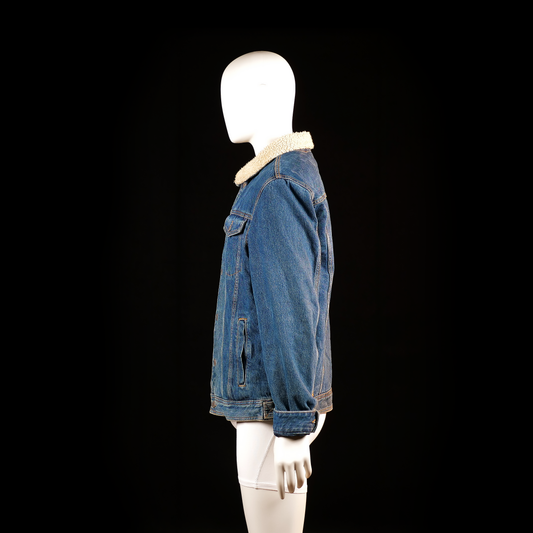 Denim jacket - Denim Blue & Ivory - Size L
