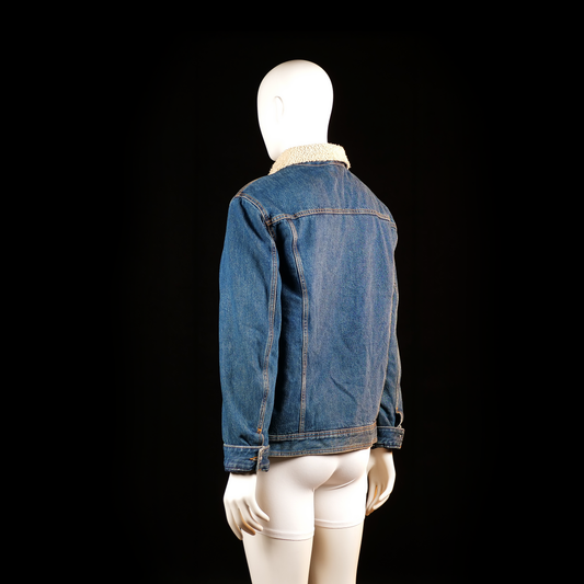 Denim jacket - Denim Blue & Ivory - Size L