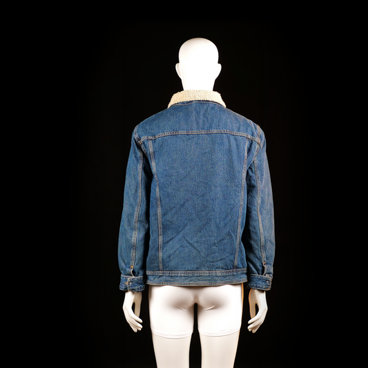 Denim jacket - Denim Blue & Ivory - Size L