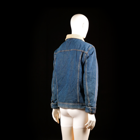 Denim jacket - Denim Blue & Ivory - Size L