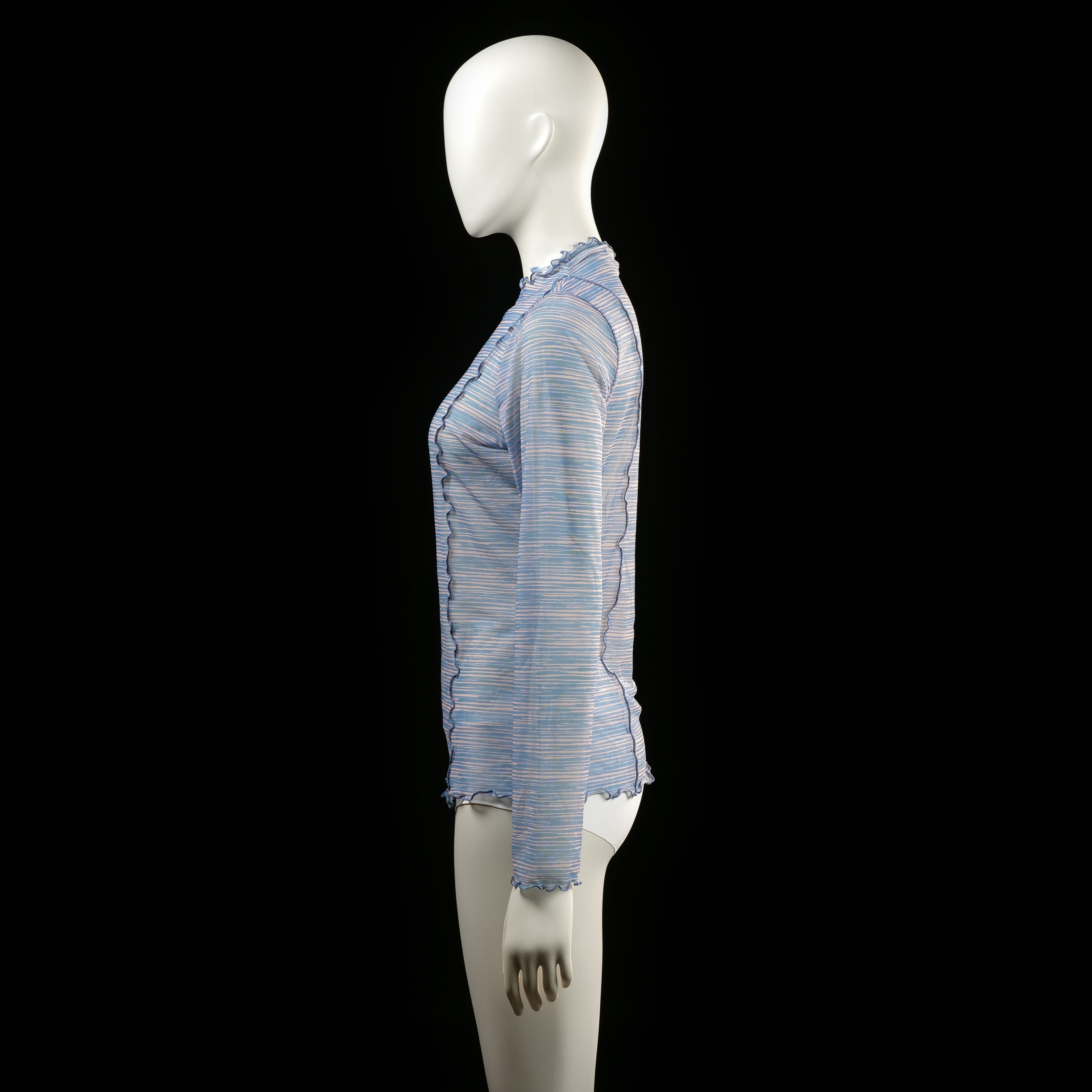 Long-sleeve top - Multicolored - Size 42 - (NEW)