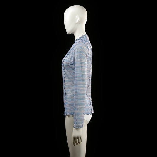 Long-sleeve top - Multicolored - Size 42 - (NEW)