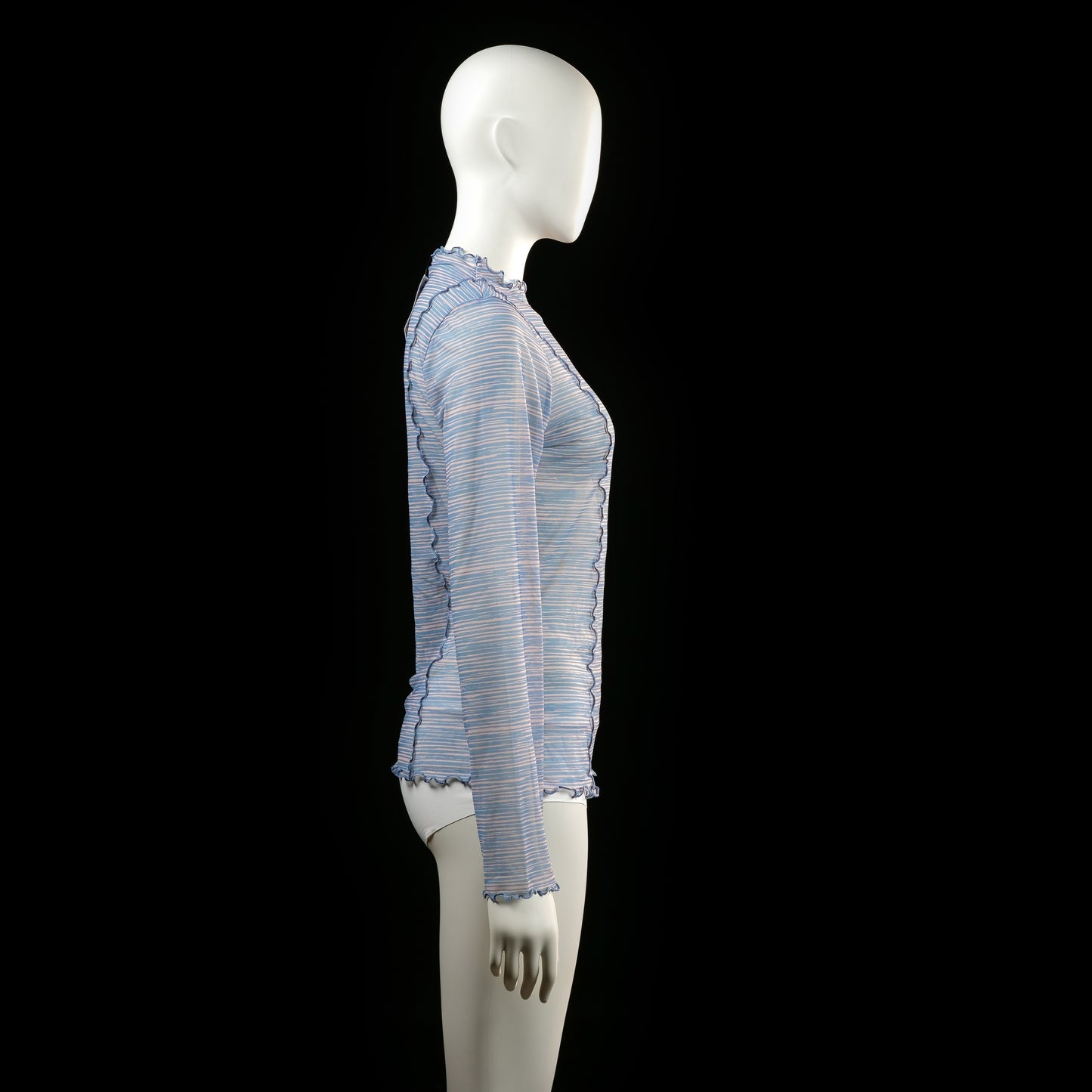 Long-sleeve top - Multicolored - Size 42 - (NEW)