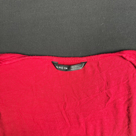 Long-sleeve top - Red - Size S