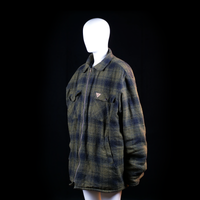 Fleece jacket - Olive & Navy - Size 4XL