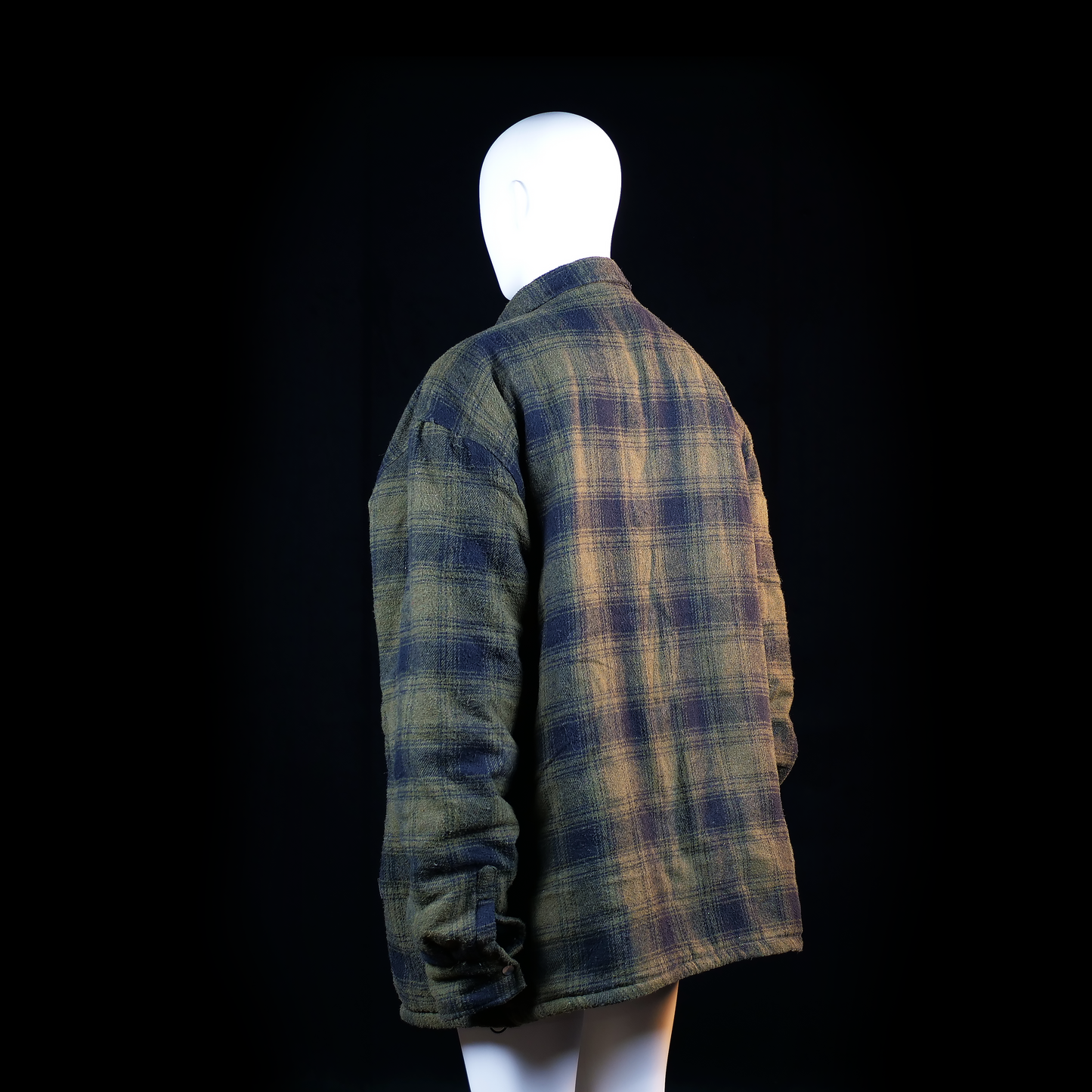 Fleece jacket - Olive & Navy - Size 4XL