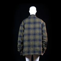 Fleece jacket - Olive & Navy - Size 4XL