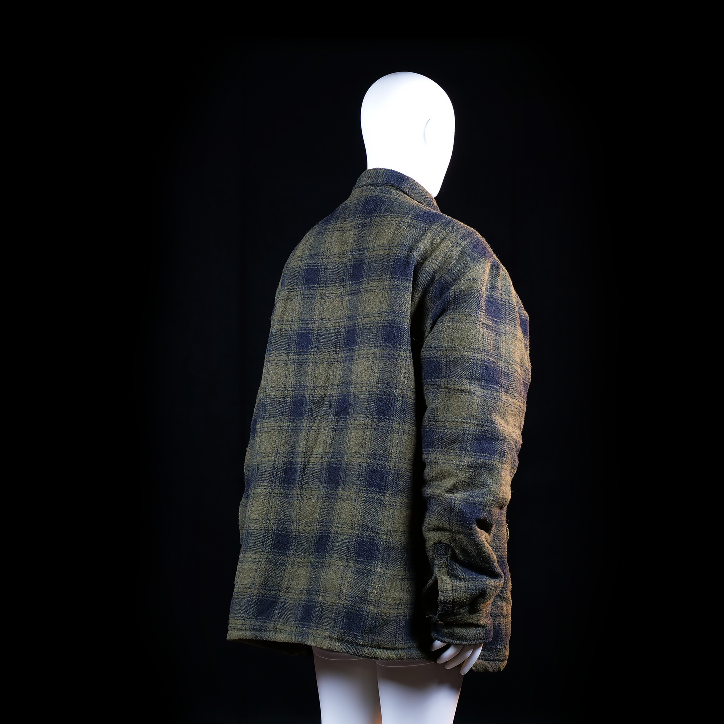 Fleece jacket - Olive & Navy - Size 4XL