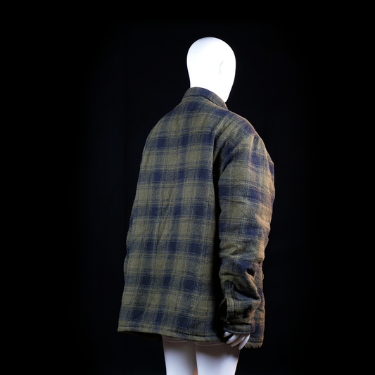 Fleece jacket - Olive & Navy - Size 4XL