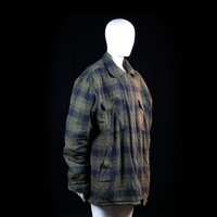 Fleece jacket - Olive & Navy - Size 4XL