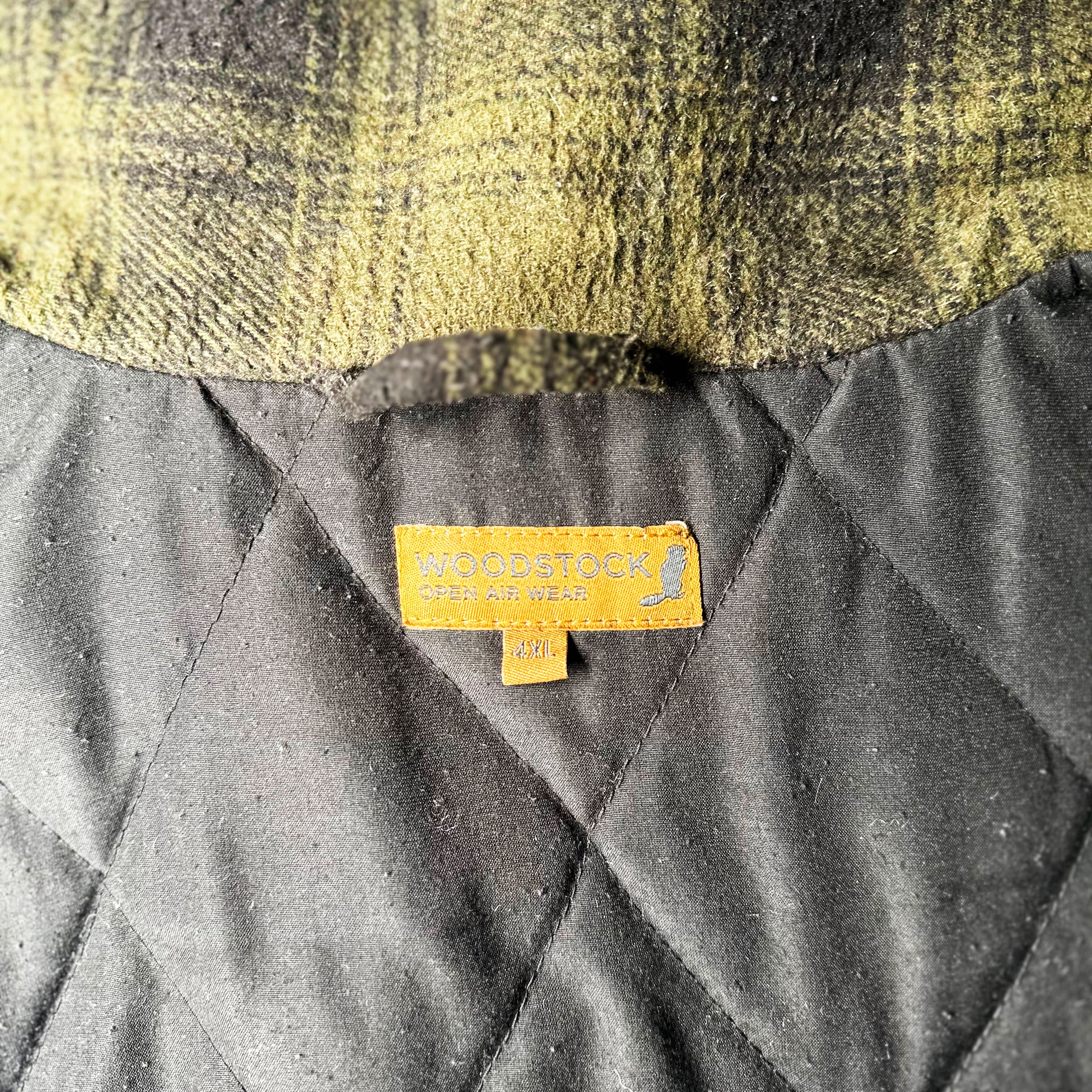 Fleece jacket - Olive & Navy - Size 4XL