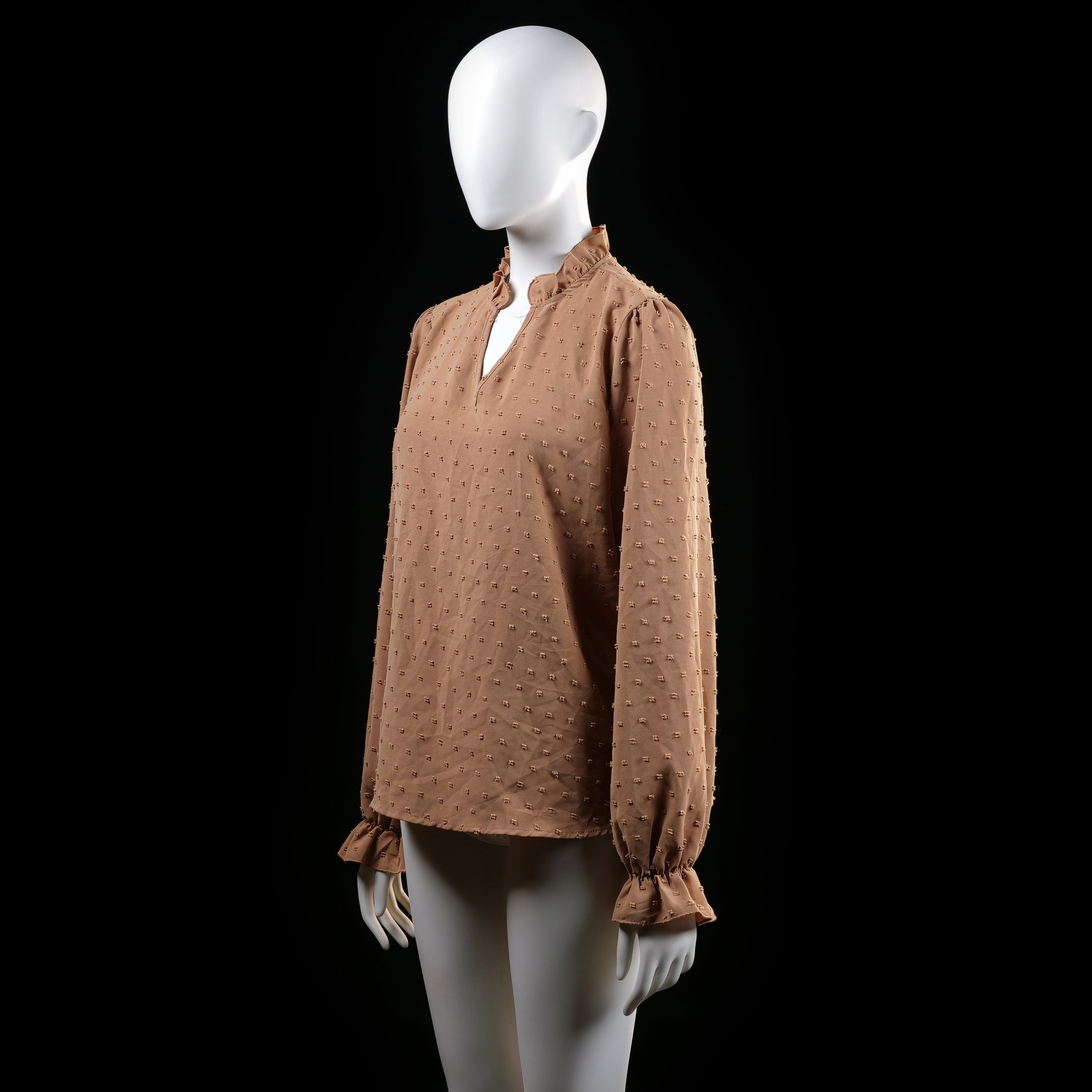 Blouse - Camel - Size L