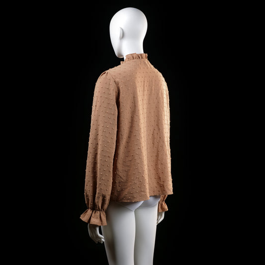 Blouse - Camel - Size L