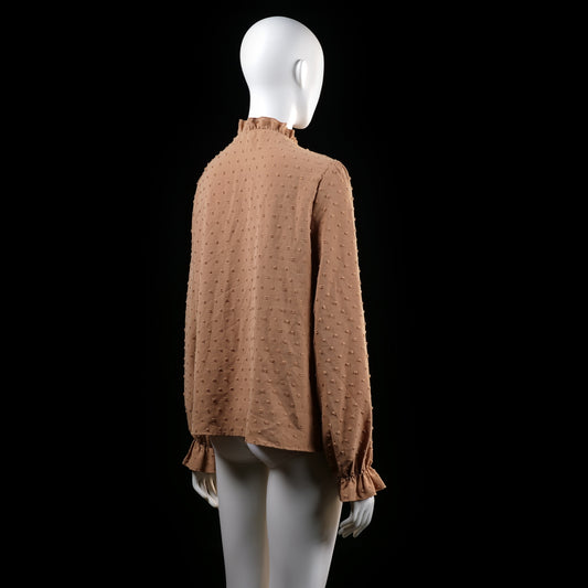 Blouse - Camel - Size L