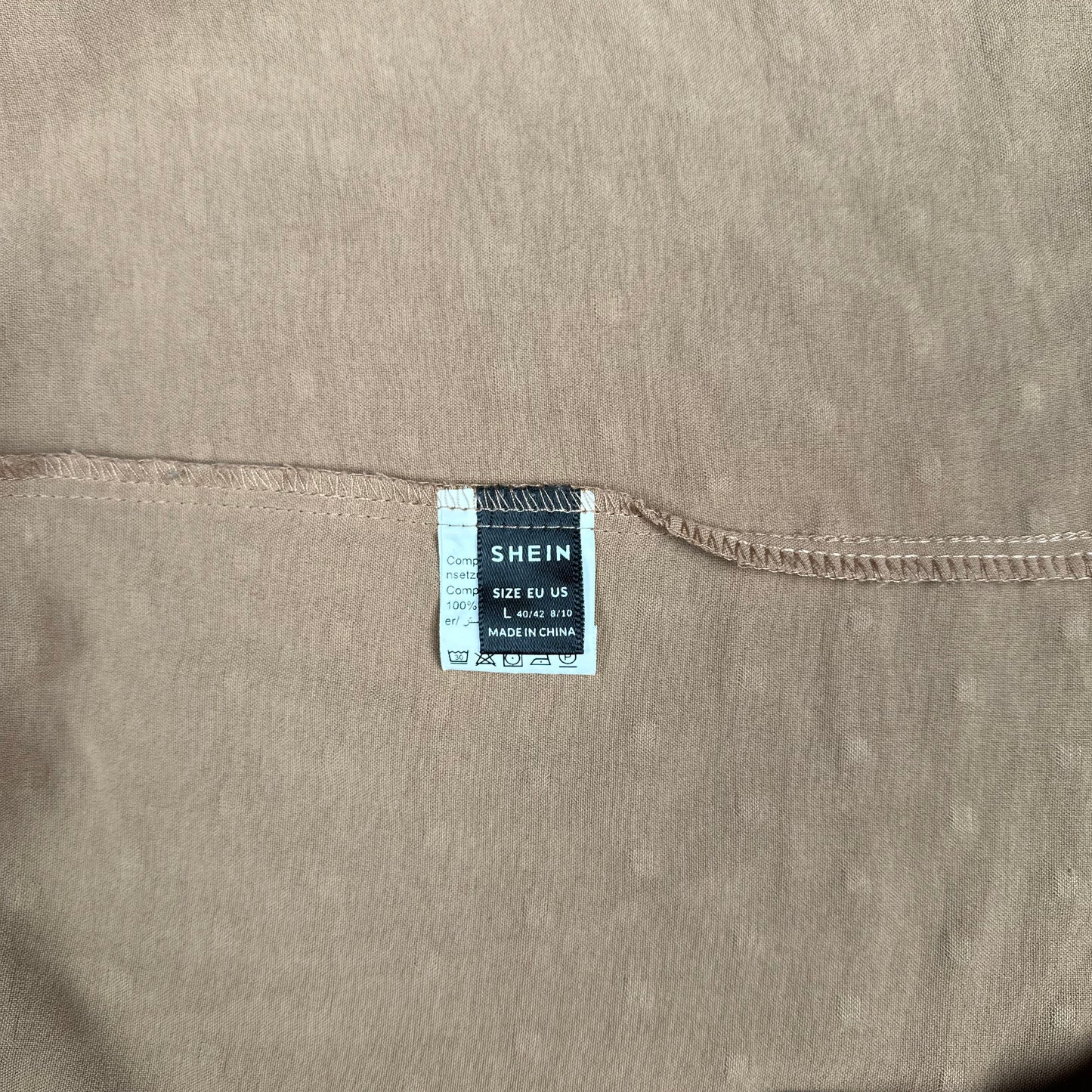 Blouse - Camel - Size L
