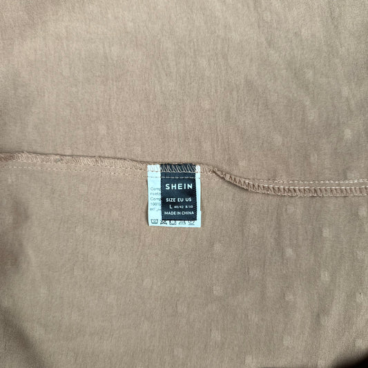 Blouse - Camel - Size L
