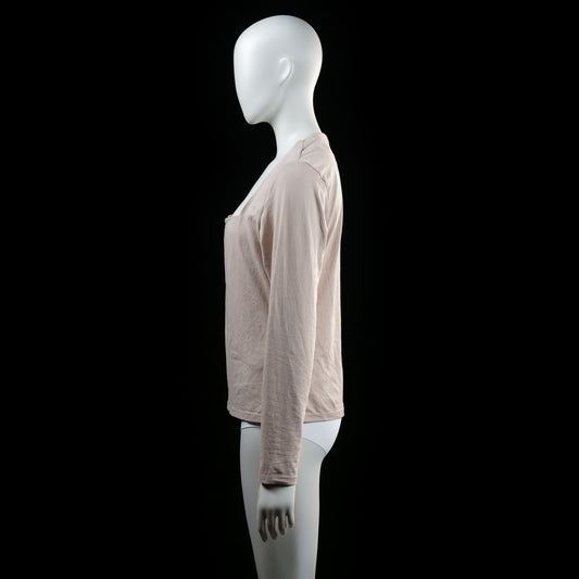 Long-sleeve top - Ivory - Size L