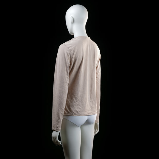 Long-sleeve top - Ivory - Size L