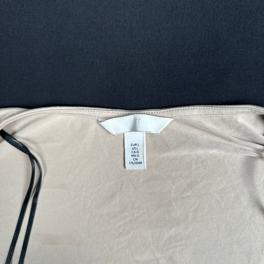 Long-sleeve top - Ivory - Size L
