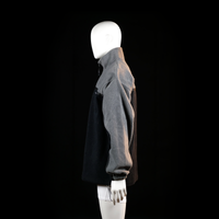 Fleece jacket - Black & Gray - Size L