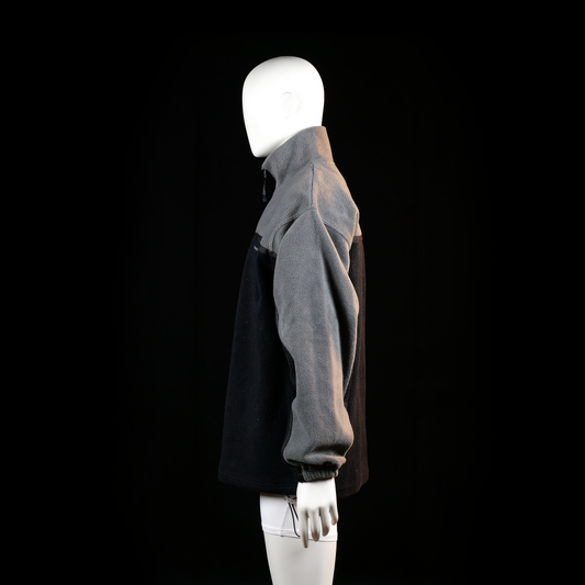 Fleece jacket - Black & Gray - Size L