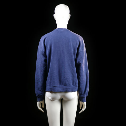 Sweatshirt - Navy & White - Size M