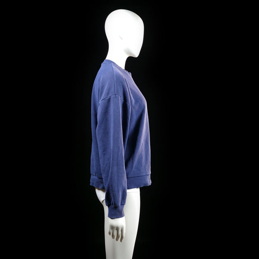 Sweatshirt - Navy & White - Size M