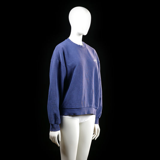 Sweatshirt - Navy & White - Size M