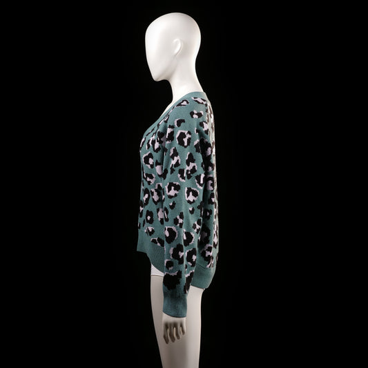Sweater - Forest Green & Black - Size M