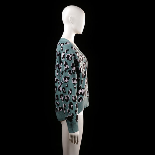 Sweater - Forest Green & Black - Size M