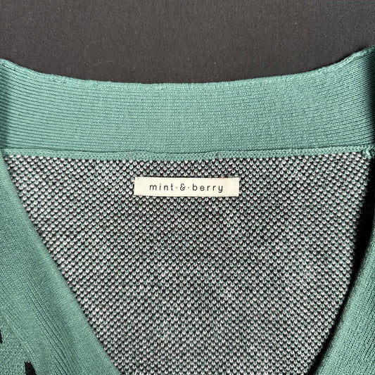 Sweater - Forest Green & Black - Size M