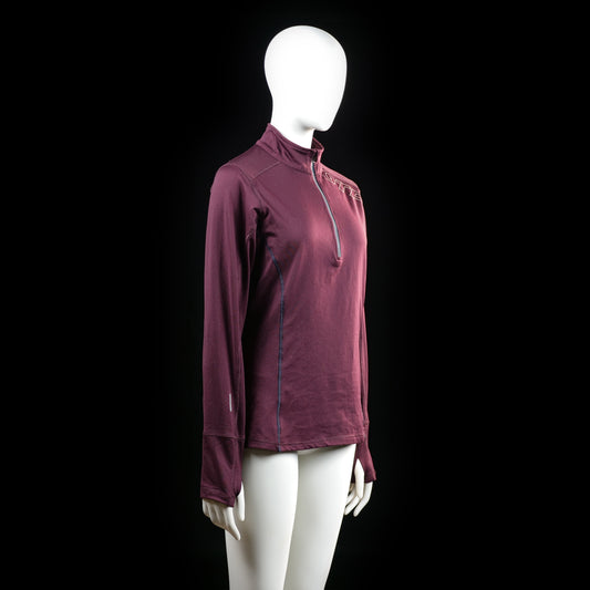 Sports top - Maroon - Size M, 40, 42