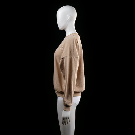Sweatshirt - Beige - Size XS